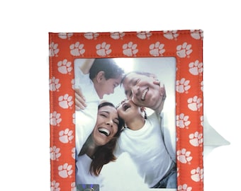 Clemson Tiger Paw Picture Frame