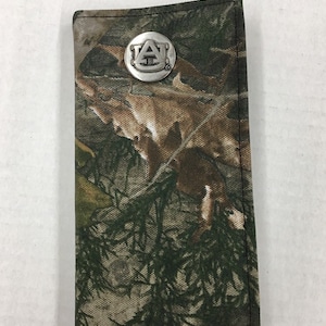 Auburn University Genuine Camouflage Secretary Wallet