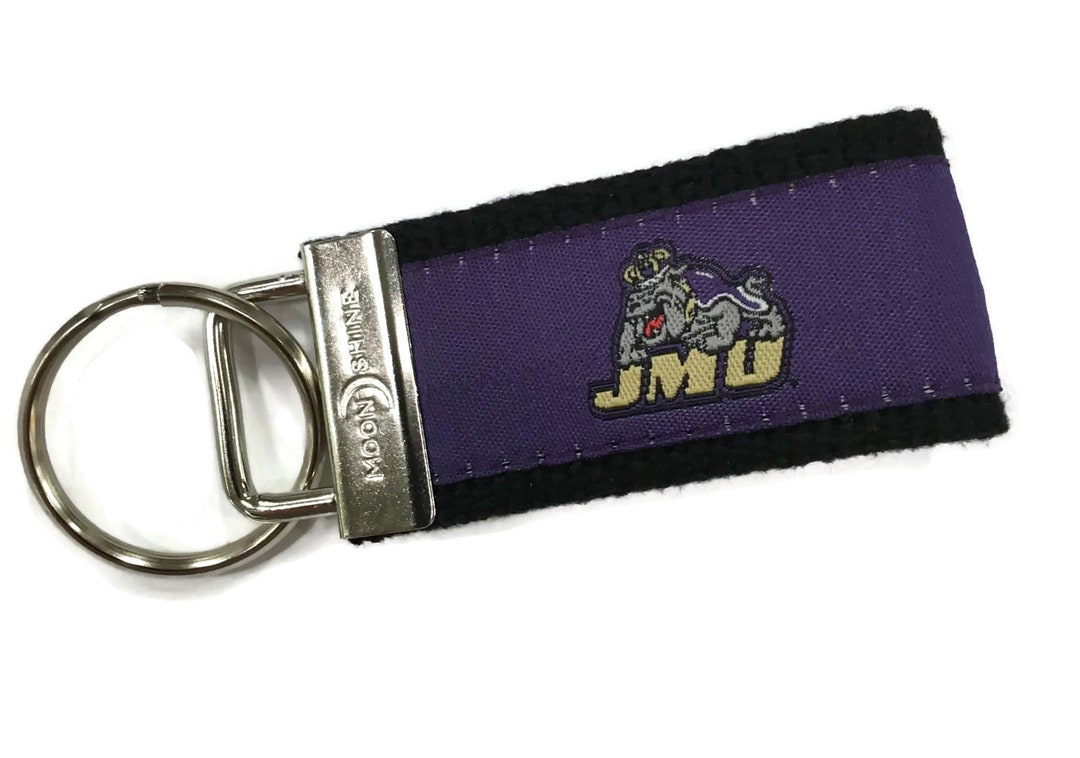 Officially Licensed JMU Dukes Web Keychain | James Madison University ...