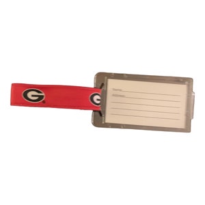 University of Georgia Bulldogs UGA Luggage Bag Tag