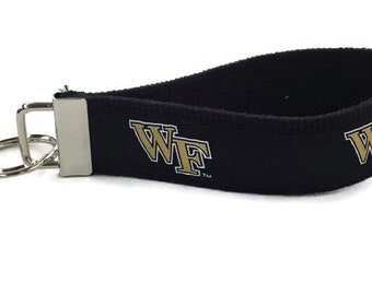 Officially Licensed Wake Forest Keychain | Demon Deacon| Made in USA | Collegiate Accessory
