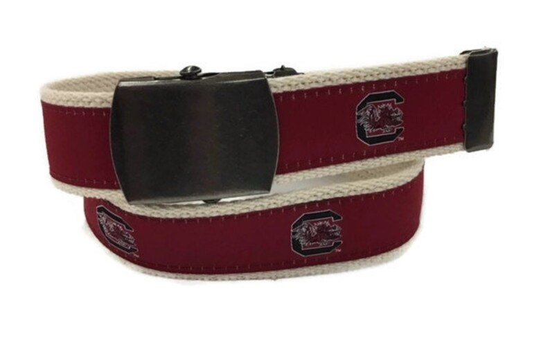 University of South Carolina Gamecocks One Size Belt Etsy