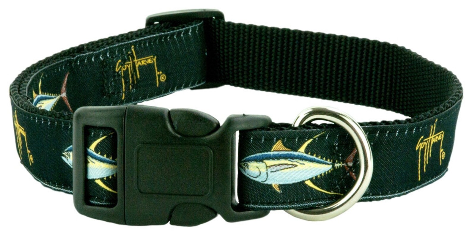 Guy Harvey Black Yellowfin Tuna Dog Collar Etsy