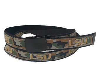 Lsu Needlepoint Belt - Etsy