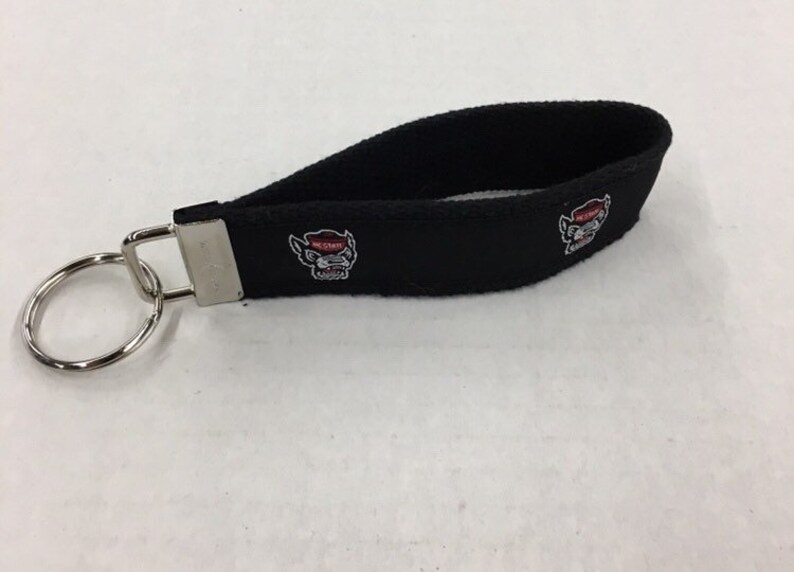 Web Key Chain University of NC State Wrislet Licensed Web Key Chain Long Loop - Etsy