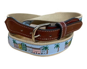 Miami University of Ohio Men's Web Leather Belt – Tackle & Hollar