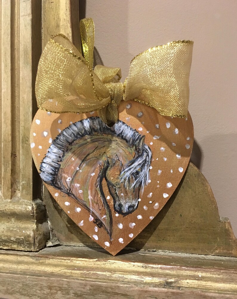 Fjord Horse from Disney's Frozen. Hand painted wooden | Etsy