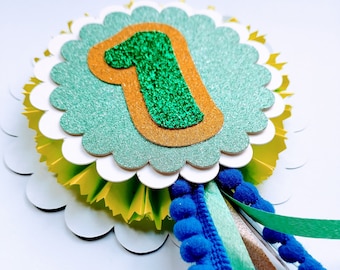 Roseta de cumpleaños, insignia de cumpleaños para niños, cualquier edad, varios colores.