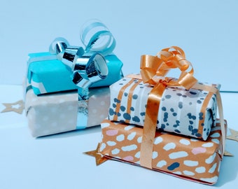 Mini paquete de decoración para tarta: regalo personalizado para fiesta