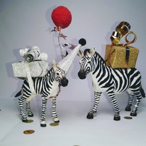 Schleich Zebra Party Animal Animal Cake Topper Birthday Cake. Etsy Canada