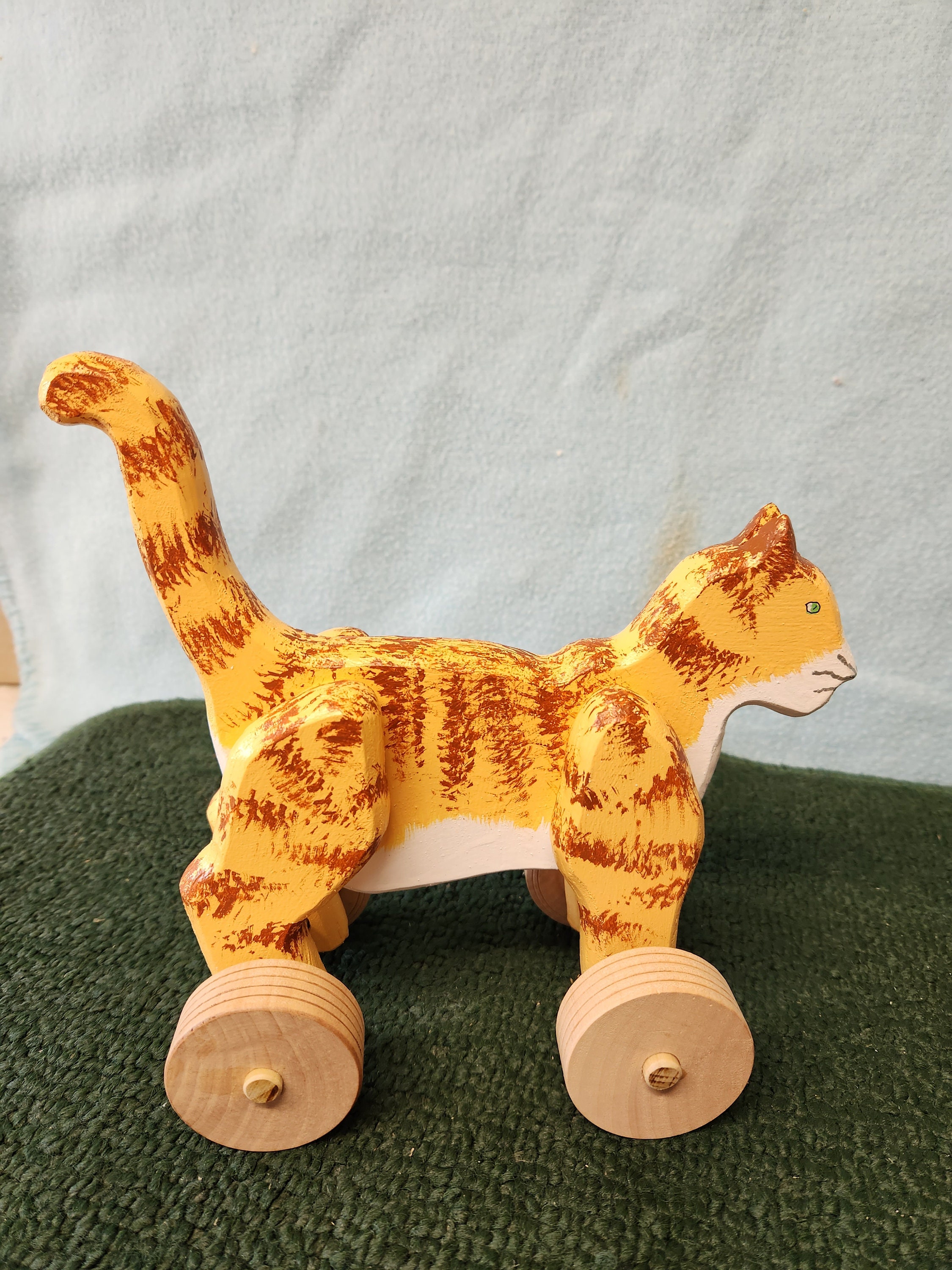 Pull along cat hotsell