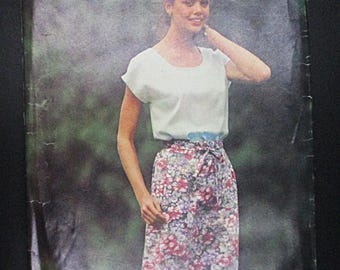 Vintage Butterick See & Sew 6495 ca 1970s Size 12-16 Bust 34-38 inches