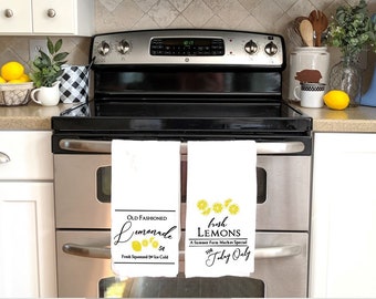 Kitchen Lemon Decor Etsy