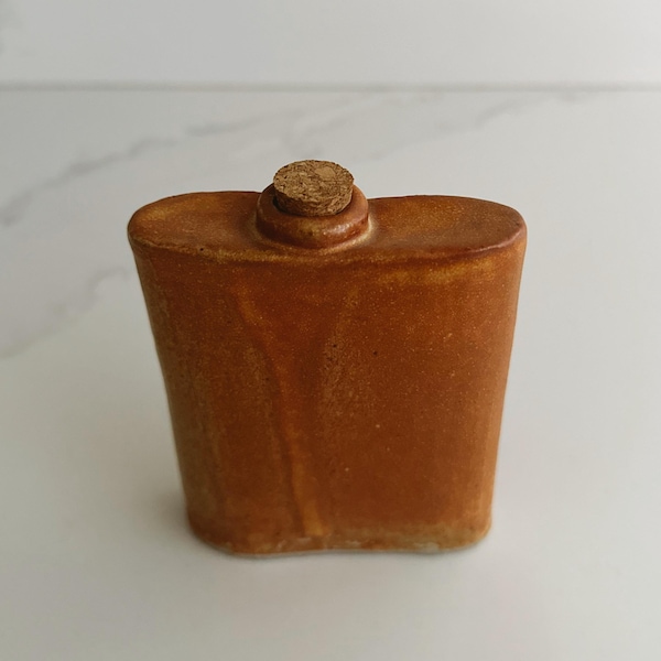 Ceramic Flask - Etsy