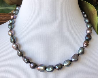 Collier de grosses perles de culture ~ Mariée ~ Mariée ~ Grosses perles