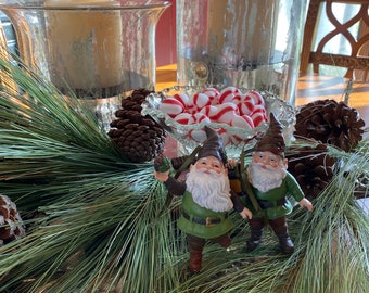 Gnomos navideños - Duendes navideños ~ Adornos navideños fantásticos