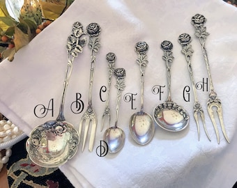 Hildesheimer Rose Serving Pieces ~ 800 Silver ~ German Silver - Etsy