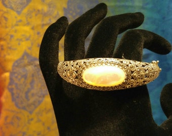 Sterling zilveren Marcasiet parelmoer armband NBJ261 Marcasiet armband Marcasiet armband