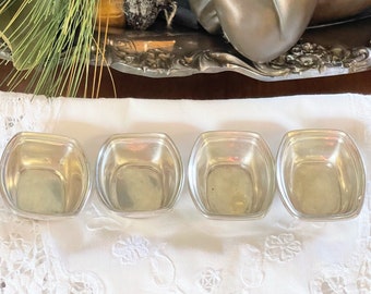 International Silver Salt Cellars ~ Individual Salts ~ Four Available