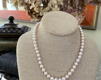 Exquisitas Perlas Champán ~ Perlas AAA ~ Collar de Perlas Champán ~ Collar de Perlas