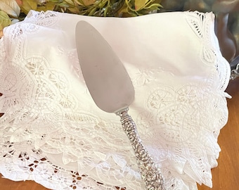 Servidor Stieff de plata esterlina ~ Stieff Rose ~ Servidor antiguo ~ Stieff Repousse