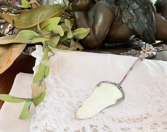 Christoph Widmann Silver ~ German Servers ~ 800 Silver ~ Antique Silver ~ Hildesheimer Rose