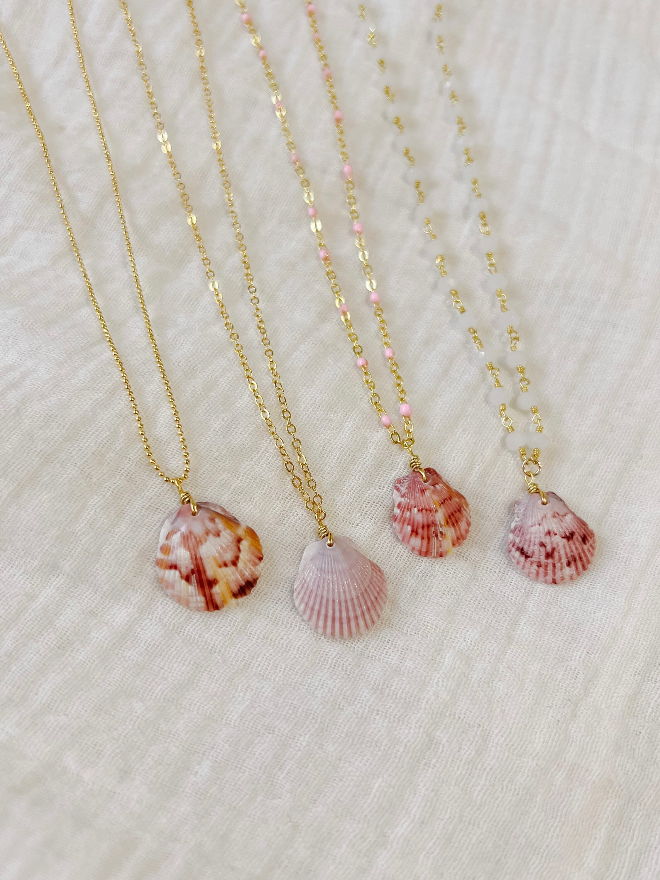 Real hotsell seashell necklace