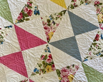 Vintage Hourglass Quilt