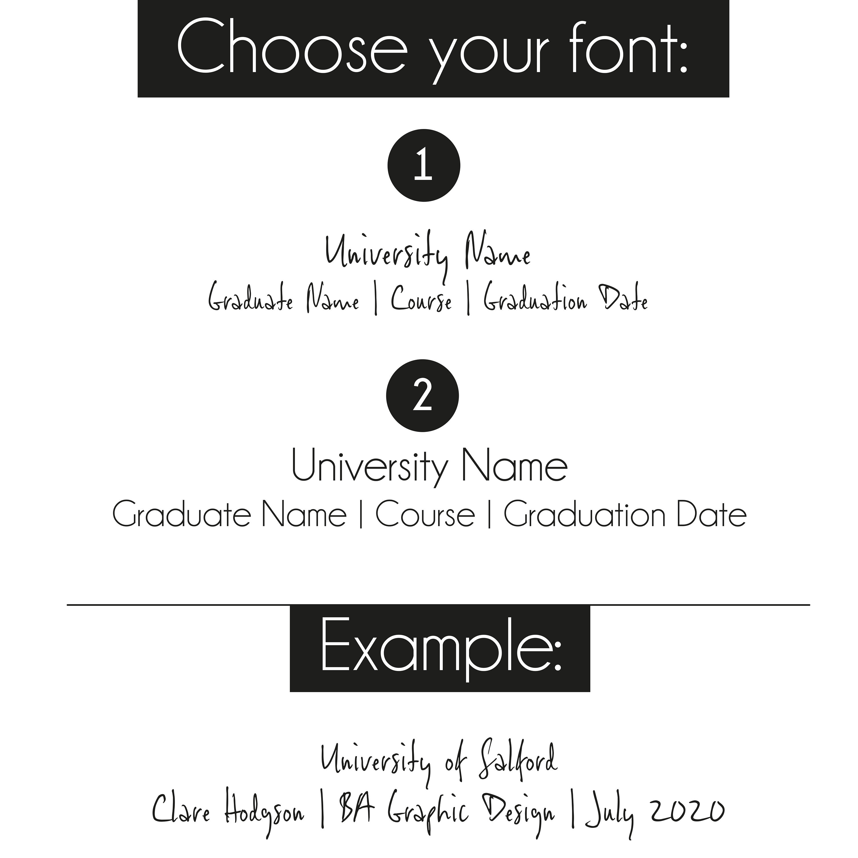 York Graduation Skyline Personalised Print Etsy UK