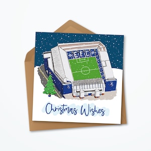 Everton FC Christmas Card