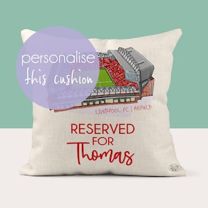 Coussin décoratif Liverpool édifices classés au patrimoine mondial du secteur riverain de statut