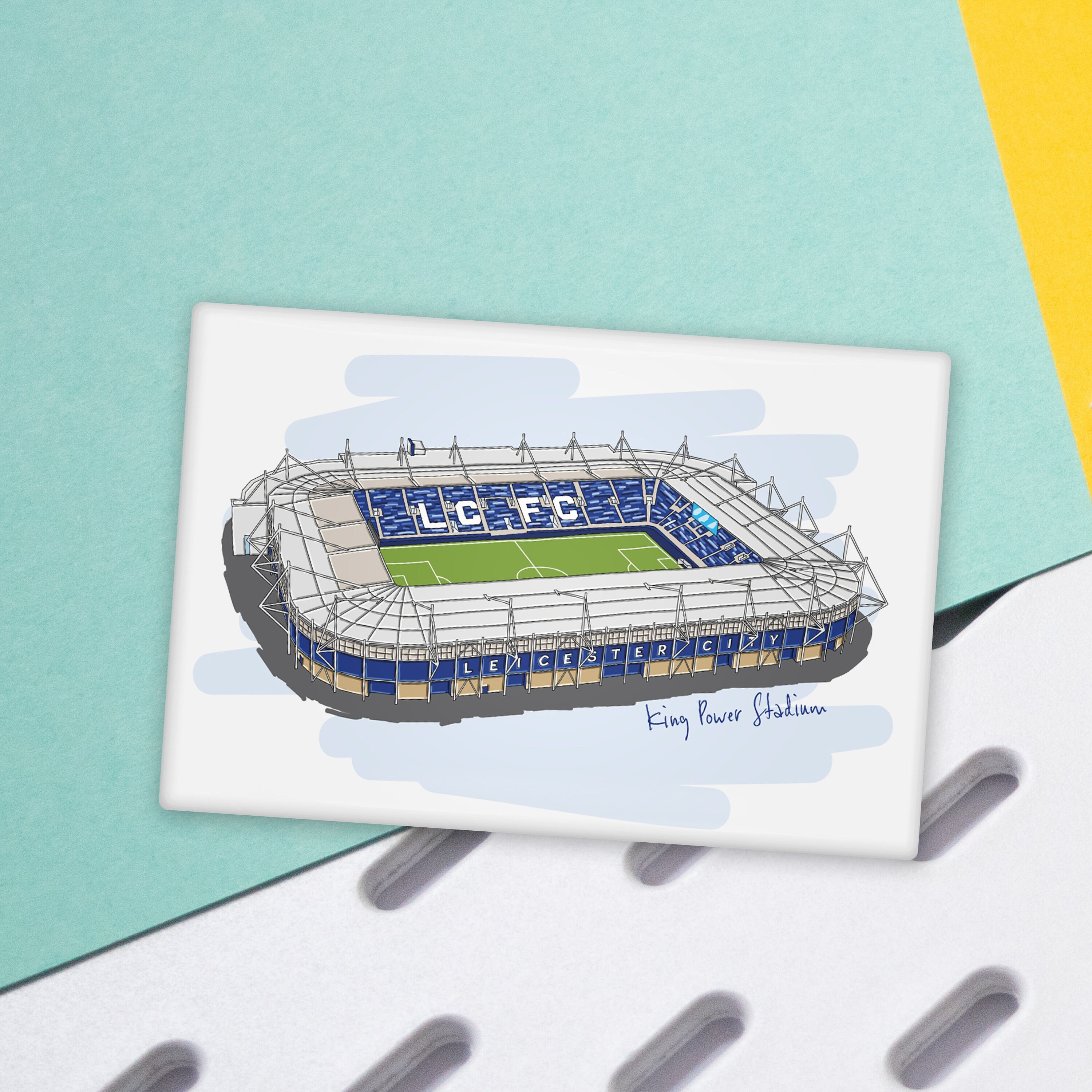 Aimant Frigo Leicester City FC - Officiel Saison 2024-25 - Neuf King Power Stadium