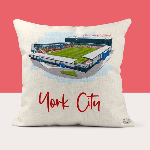 Coussin Officiel Manchester City FC - 40x40cm - Idée Cadeau Pour Fans