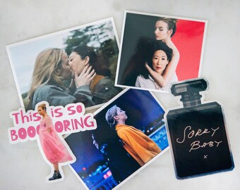 Killing Eve Sticker Set - Sapphic TV Show, Sandra Oh, Jodie Comer