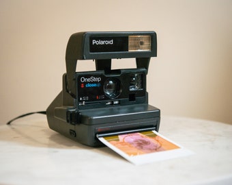 Vintage Polaroid 600 Special OneStep CloseUp Edition - TESTED - Working Antique Instant Film Camera - Old School Camera