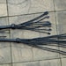 WICKED Long or Short Fully Plaited Black Leather BRAIDED Flogger Cat of 9 12 Tails