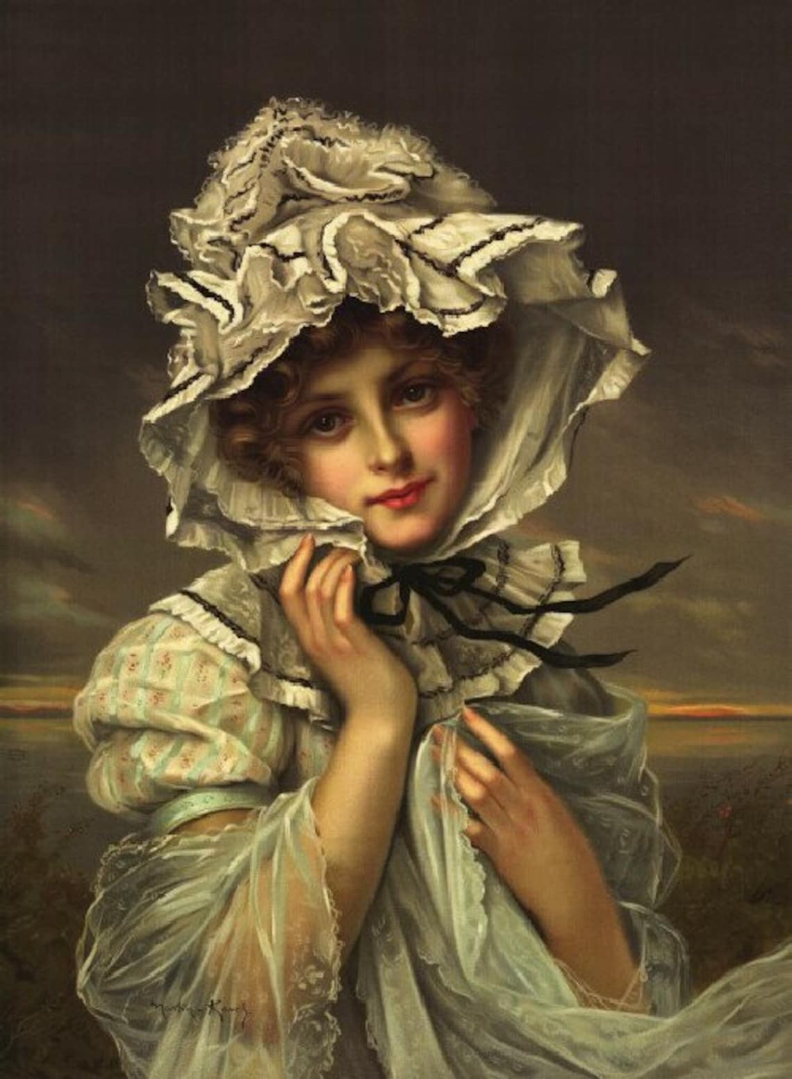 Full Size Victorian Art Prints by Angelo Asti Hamilton King Etsy