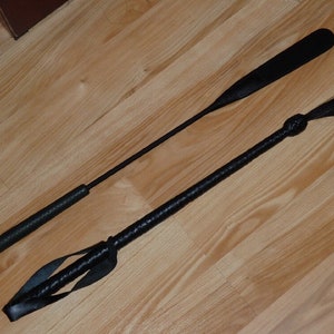 SHORT Riding Crop - Horse Hair or Double Slapper