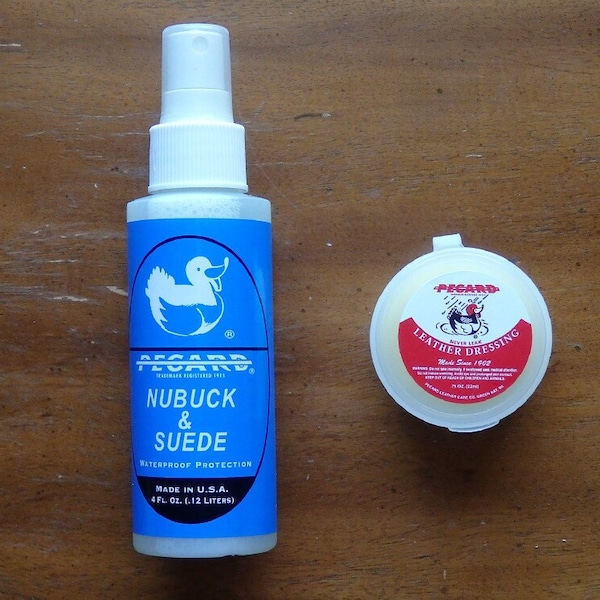 PECARD Suede / Nubuck / Smooth Leather Care Spray or Dressing