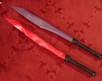 DRAGON TONG: leer van topkwaliteit in zwart, rood, paars of blauw