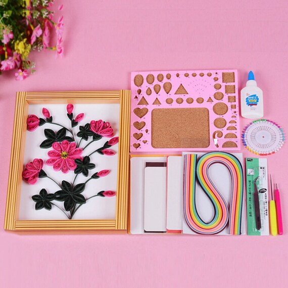 Metall geschlitzt Quilling Papier Werkzeug Handwerk Origami Quilling RollL WRDE