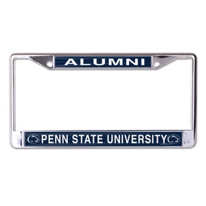 Penn State University Alumni Chrome License Plate Frame Officially licensed product