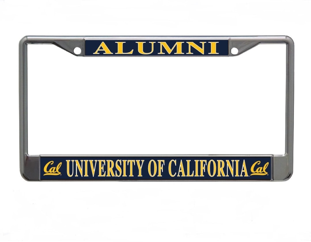 UC Berkeley Alumni Chrome License Plate Frame Officially Licensed