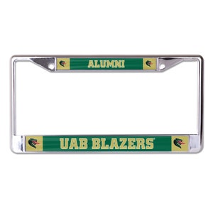 University of Alabama at Birmingham (UAB Blazers) Alumni Chrome License Plate Frame Officially Licensed Product product