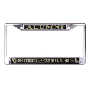 University of Central Florida Alumni Chrome License Plate Frame Officially licensed product