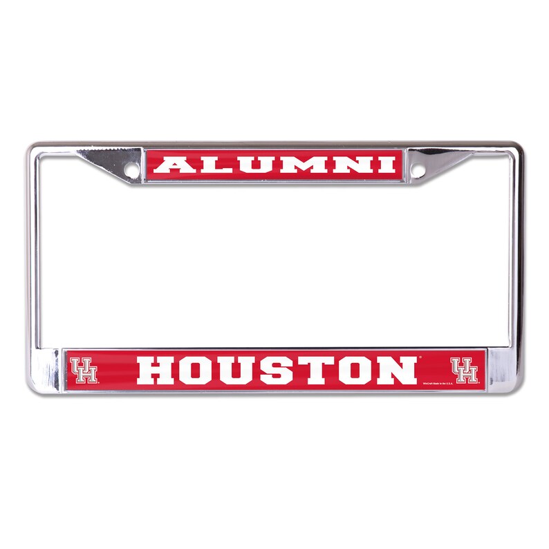 University of Houston Alumni Chrome License Plate Frame Officially
