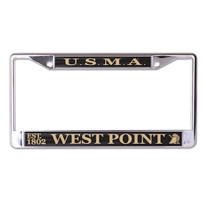 USMA West Point United States Military Academy Glossy Print Chrome Frame Officially licensed product
