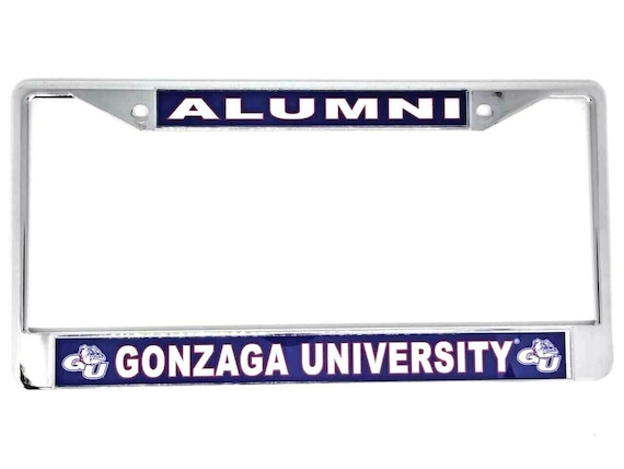 Wincraft NCAA Gonzaga University Metal License Plate Frame