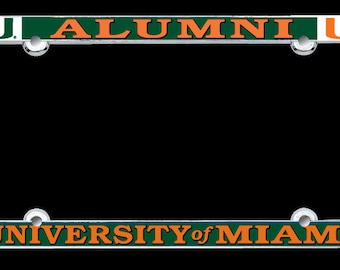 Miami License Plate Frame - Etsy