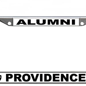 Providence College Alumni Chrome License Plate Frame Officially licensed product